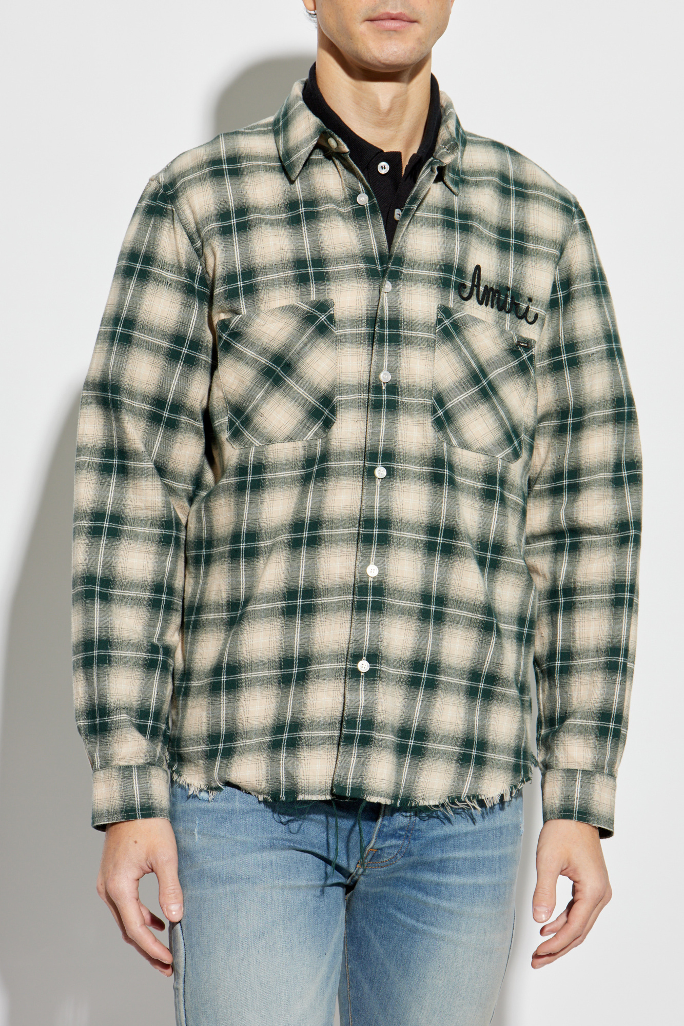 Amiri Shirt with check pattern | Men's Clothing | Vitkac Amiri Shirt with check pattern | Men's Clothing | Vitkac